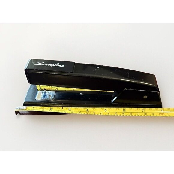 Vintage Swingline 747 Desktop Office Stapler 94-41 Black Made In‎ USA - Picture 6 of 8